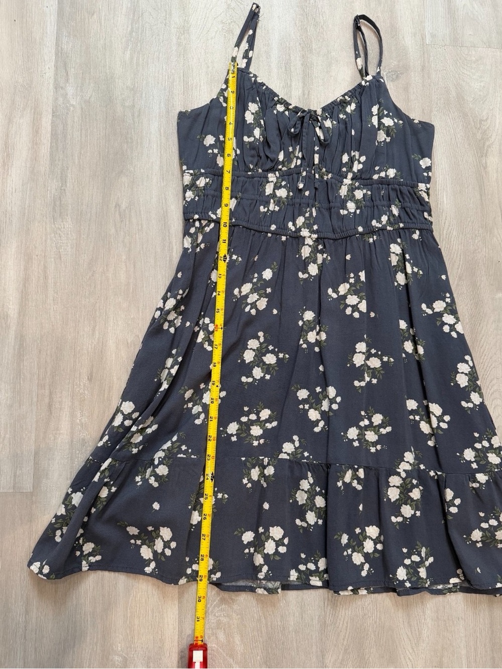 Hollister Blue Floral Dress - Picture 8 of 9